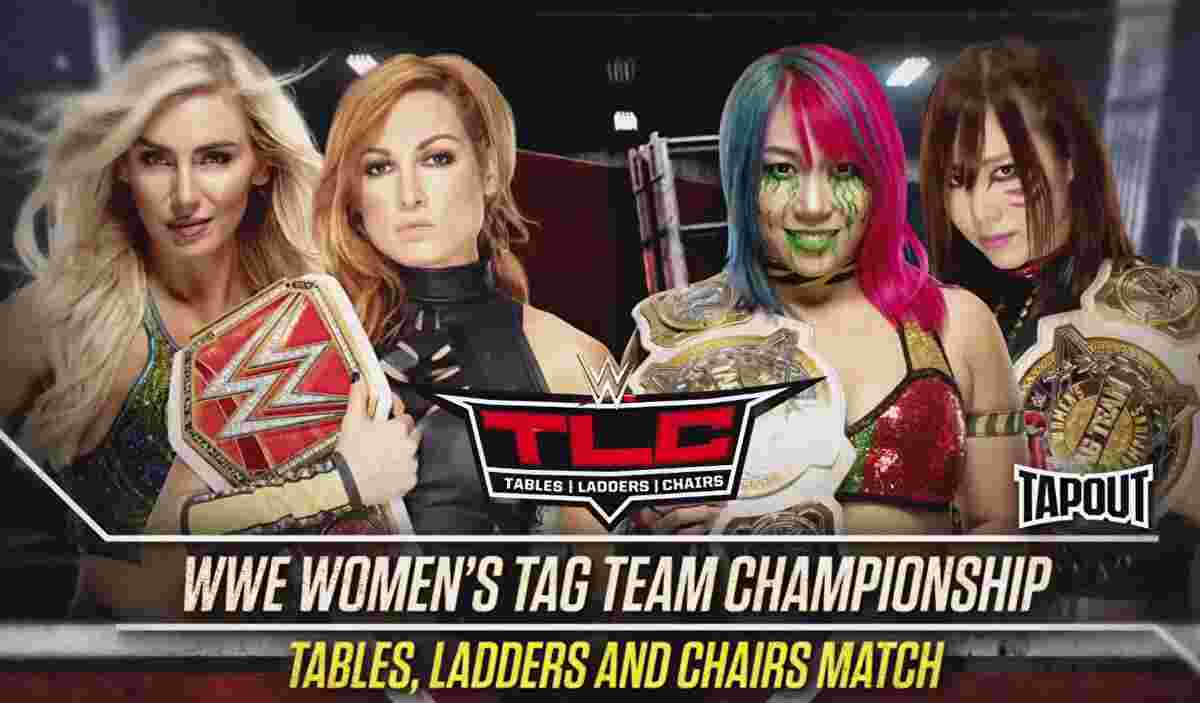 WWE・2019.12.15・TLC2019・試合結果・PART2【ワイアット対ミズ～女子タッグ王座戦】