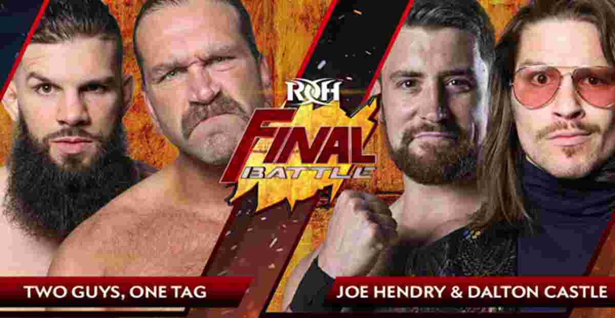 ROH・2019.12.13・ファイナルバトルの対戦カード