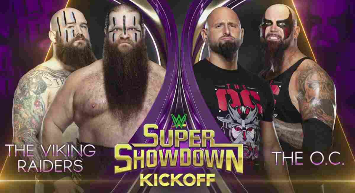 WWE・2020.2.27・スーパーショーダウン2020・試合結果・PART1【キックオフショー～マンソー】