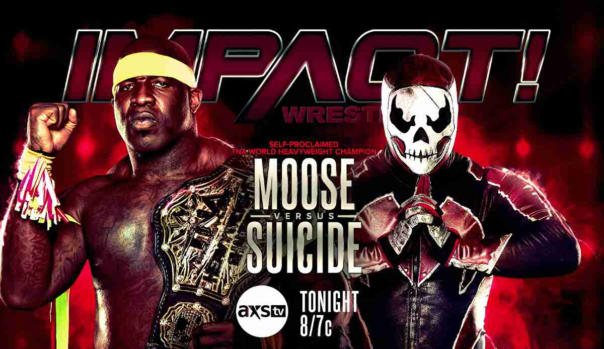 自称TNA世界王者ムース対スーイサイド！次期世界王座挑戦者決定トーナメント開幕！【インパクトレスリング・2020.5.12】