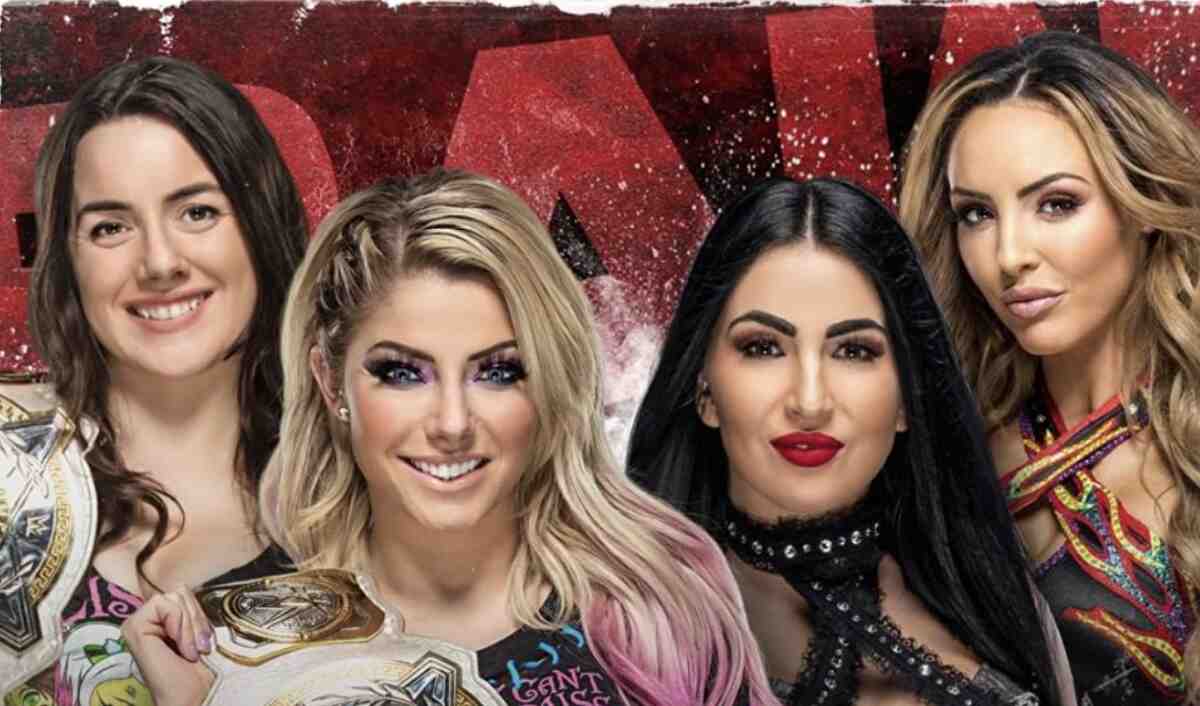 WWE女子タッグ王座戦、アレクサ・ブリス＆ニッキー・クロス対アイコニックス！【WWE・RAW・2020.5.18・PART2】