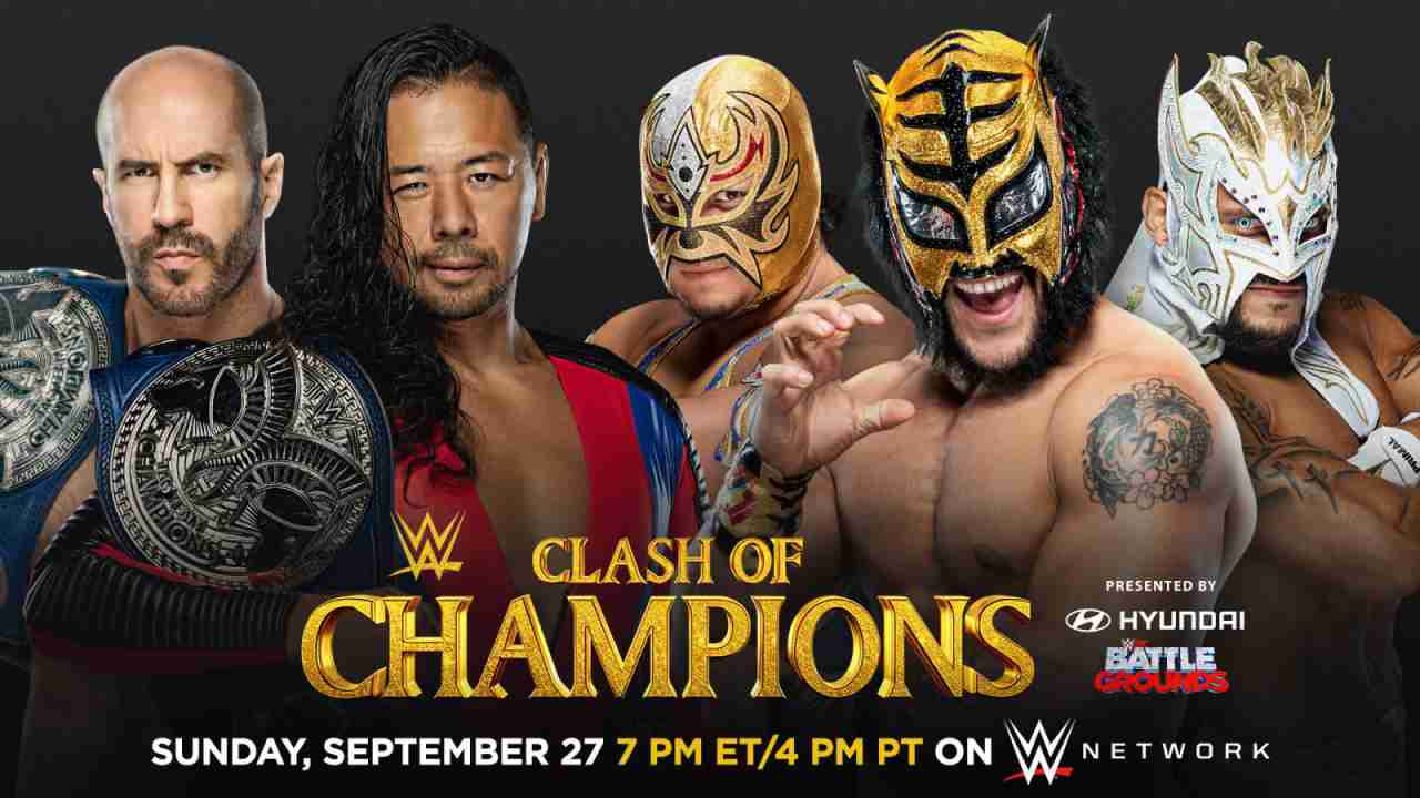 WWE・2020.9.27・クラッシュオブチャンピオンズ2020・試合結果・PART1【SDタッグ王座戦～US王座戦】