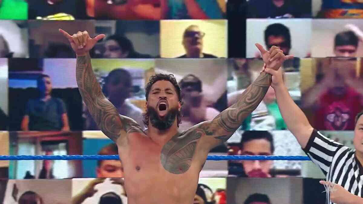 ジェイ・ウーソがユニバーサル王座挑戦権獲得！AJ、ジェフ、サミが乱闘！【WWE・スマックダウン・2020.9.4・PART2】