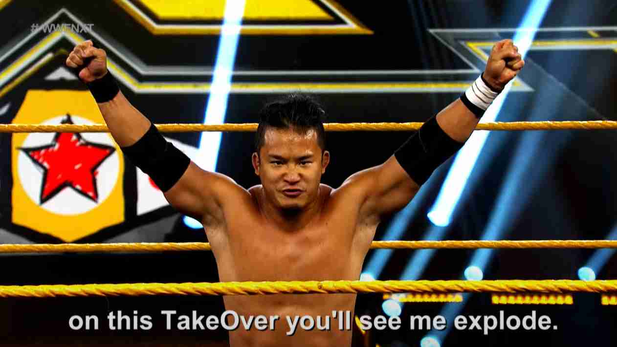 テイクオーバー31直前回、KUSHIDAがホバーボードロックで快勝「全てを爆発させる」【WWE・NXT・2020.9.30・PART1】